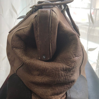 ★重厚　革製旅行バッグの画像