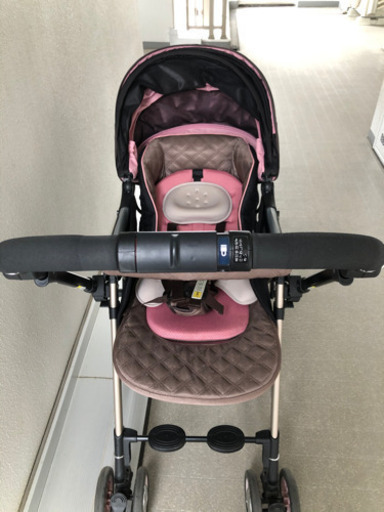 【大幅値下しました！美品・おまけ有り】A型ベビーカー　アップリカ　ソラリアプレミアム