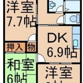🌺初期費用5万円🎉あきる野市🎉ＪＲ五日市線 武蔵引田 徒歩11分🎉3DK🎉広々空間🎉フリーレント🌺 - あきる野市