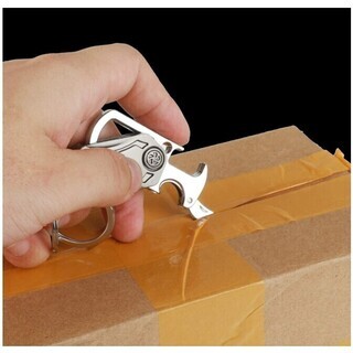 キーホルダーメンズ 5WAYキーホルダーの画像