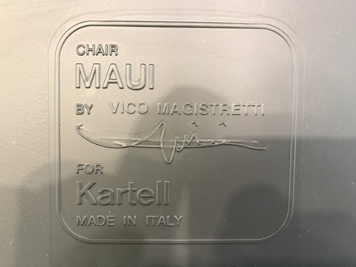 kartell カルテル　MAUI 　マウイチェア　複数あり