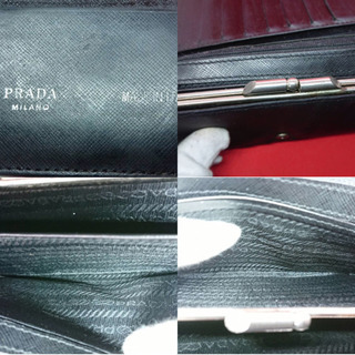 PRADA 二つ折り財布 の画像