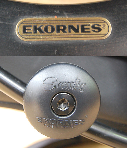 エコーネス リクライニングチェア ストレスレス ロイヤル オットマン付き 総革 ブラック 黒 北欧 EKORNES Stressles