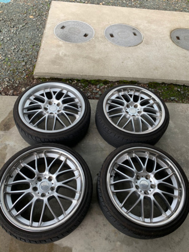 19インチ タイヤホイール　セット　114.3 8.5j +45