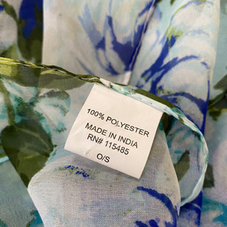 新品インド産スカーフ ¥300の画像