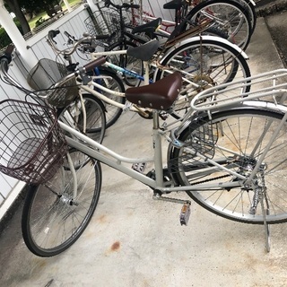 中古自転車　3段変速の画像