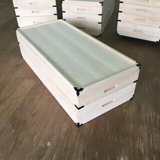 期間限定セール！今なら2000円！新品 桐の衣装箱2段 高さ25...