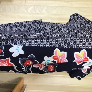 手作り　浴衣リメイク　チュニック