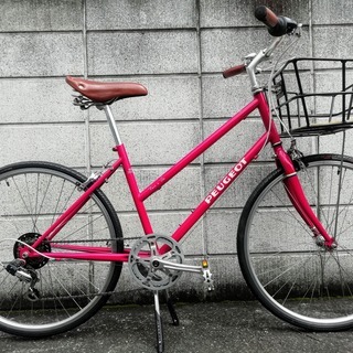 【中古】プジョー paris a velo 26インチ ミキスト車 クロスバイク【カスタム車】