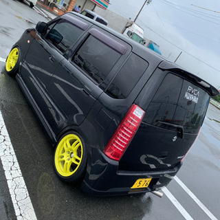ワゴンR カスタム ローダウン　18年式　リミテッド　の画像