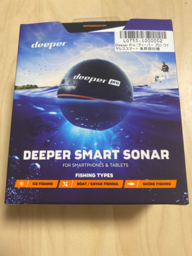 ポケット　魚探　deeper pro