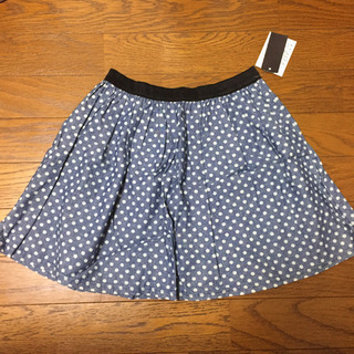 タグ付き新品 Momo フレアスカート ドット柄