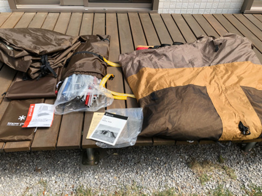 スノーピークテント　トルテュライト中古美品