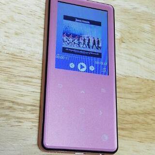 【終了】新品！音楽プレーヤー(38)ブルートゥース対応ピンク色
の画像