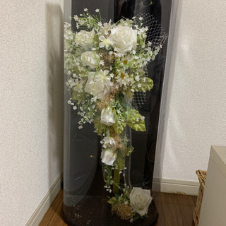 結婚式のブーケ　　コサージュの画像