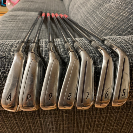 M6アイアン テーラーメイド /REAX85S【5-Aの7本セット】