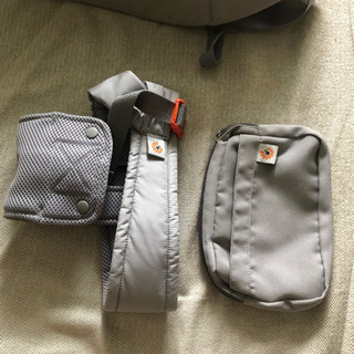 【美品】日本限定！エルゴ╱オムニ╱360╱抱っこ紐╱クールエア╱グレ- ジモティ限定価格