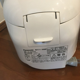 炊飯器 ミニ 1人用 3合だきの画像