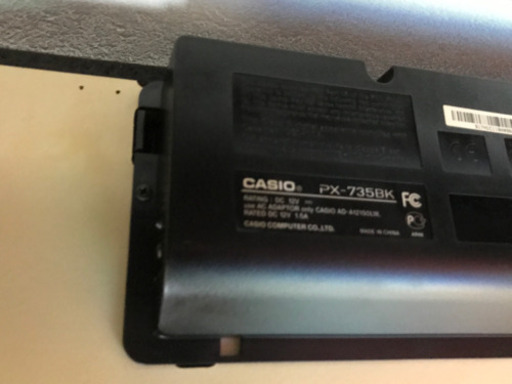 CASIO PX735BK 電子ピアノ譲ります
