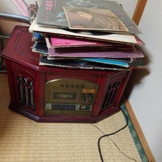 昭和懐かしいレコーダーレコード大量セット激安の画像
