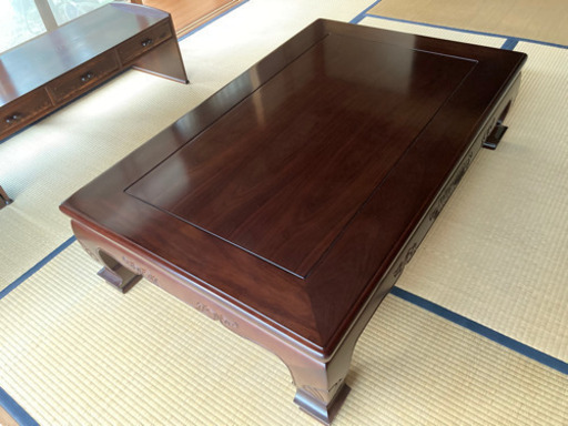 カリモク　高級座卓　座敷机