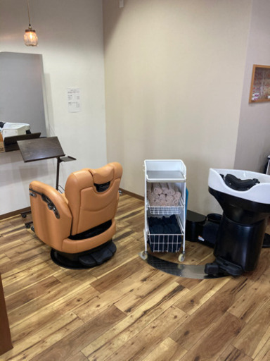 タカラベルモント　シャンプー台　椅子　鏡　ワゴン　一式