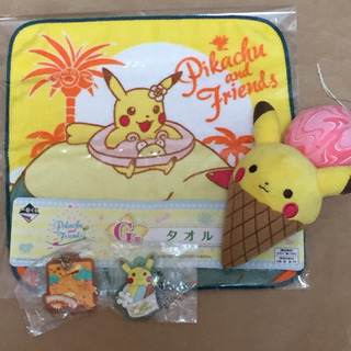 ポケモングッズ　ピカチュウマスコットなど