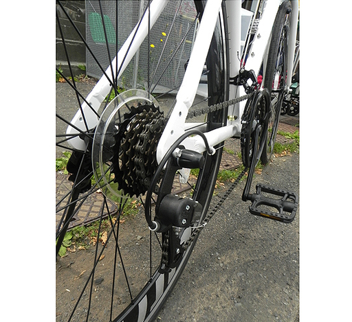 【美品‼ クロスバイク 28インチ】サカモト air-on 21段変速 カギ付 自転車 マウンテンバイク 札幌市 白石区 東札幌