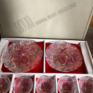 値下げ、新品HOYA中皿5枚、小鉢5枚セットの画像