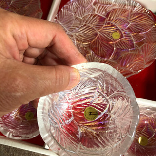 値下げ、新品HOYA中皿5枚、小鉢5枚セットの画像