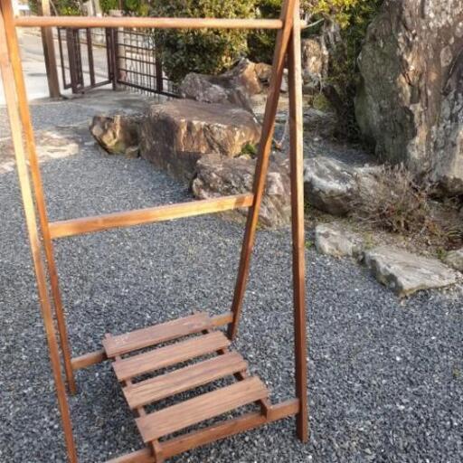 【購入者決まりました】　　木製ハンガー