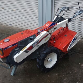 鹿児島発 クボタ 7馬力 セル始動ディーゼルエンジン耕うん機K1-7