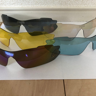 スポーツサングラス　5色交換タイプ　未使用の画像