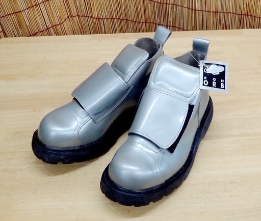 タグ付き未使用◎RON ORB ロン・オーブ メンズ エナメル シューズ ショートブーツ 41 約26～26.5 フランス製 靴/モード系・サイバーファッション  ☆ PayPay(ペイペイ)決済可能 ☆ 札幌市 豊平区 平岸 アウトレットモノハウス