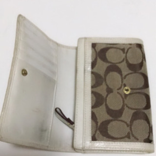 コーチ財布　中古品の画像