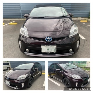 🔴　極上　25年式　プリウス　34000キロ　車検付き！ナビテレビ