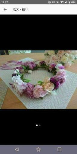 【9/3】30%OFF オーダーメイド 花かんむり