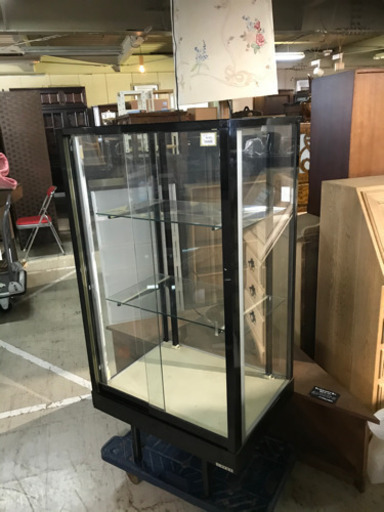 JF00631 ガラスショーケース ディスプレイ棚