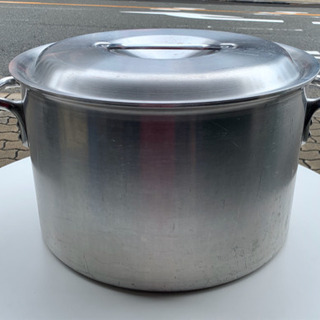 〈取引終了〉【業務用】半寸胴鍋 36L