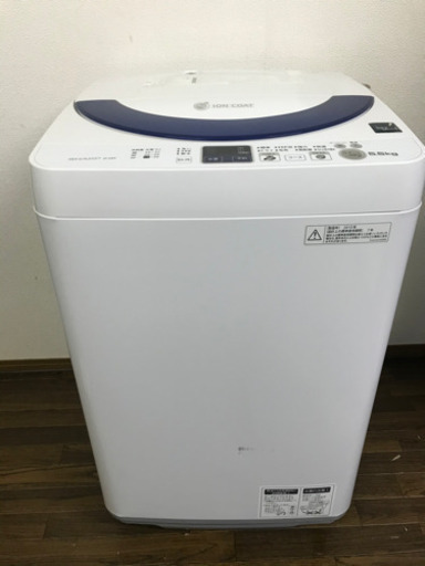送料無料/設置無料 ES-55E9-KB/シャープ/SHARP/洗濯機/5.5kg/2013年製
