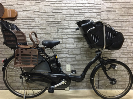 東京23区配達無料　新基準 Panasonic パナソニック  ギュット☆新品バッテリー8.9Ah☆リチウム☆電動自転車☆26インチ☆子供乗せ☆