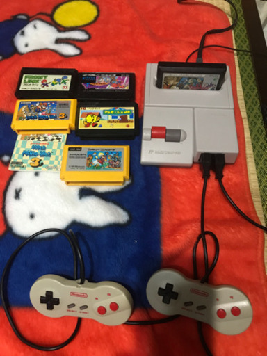 ニューファミコン　本体　ソフト