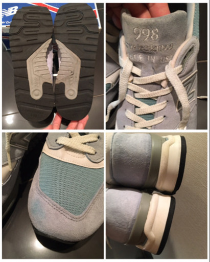 NEW BALANCEニューバランスM998LL USA製　超レアカラー28.0