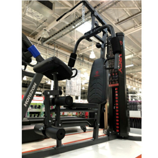 MARCY トレーニングマシン 黒/赤 取引決定のため、終了】ホームジム MARCY 【筋トレ】