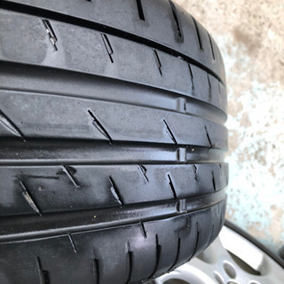 ゴルフGTIタイヤホイール17インチの画像