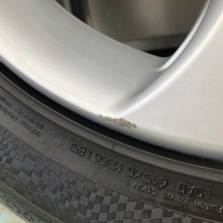 ゴルフGTIタイヤホイール17インチの画像