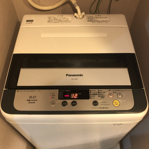 パナソニック big wave wash NA-F50B7 洗濯機