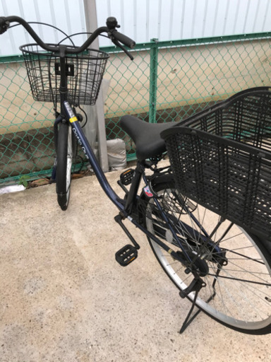 自転車カゴ付き