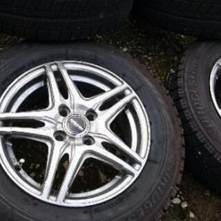 ６分山175/70R14ブリヂストンＶＲＸスタッドレスの画像