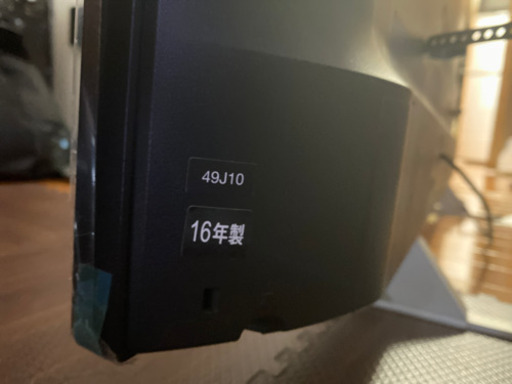テレビ  東芝REGZA 49型  49J10